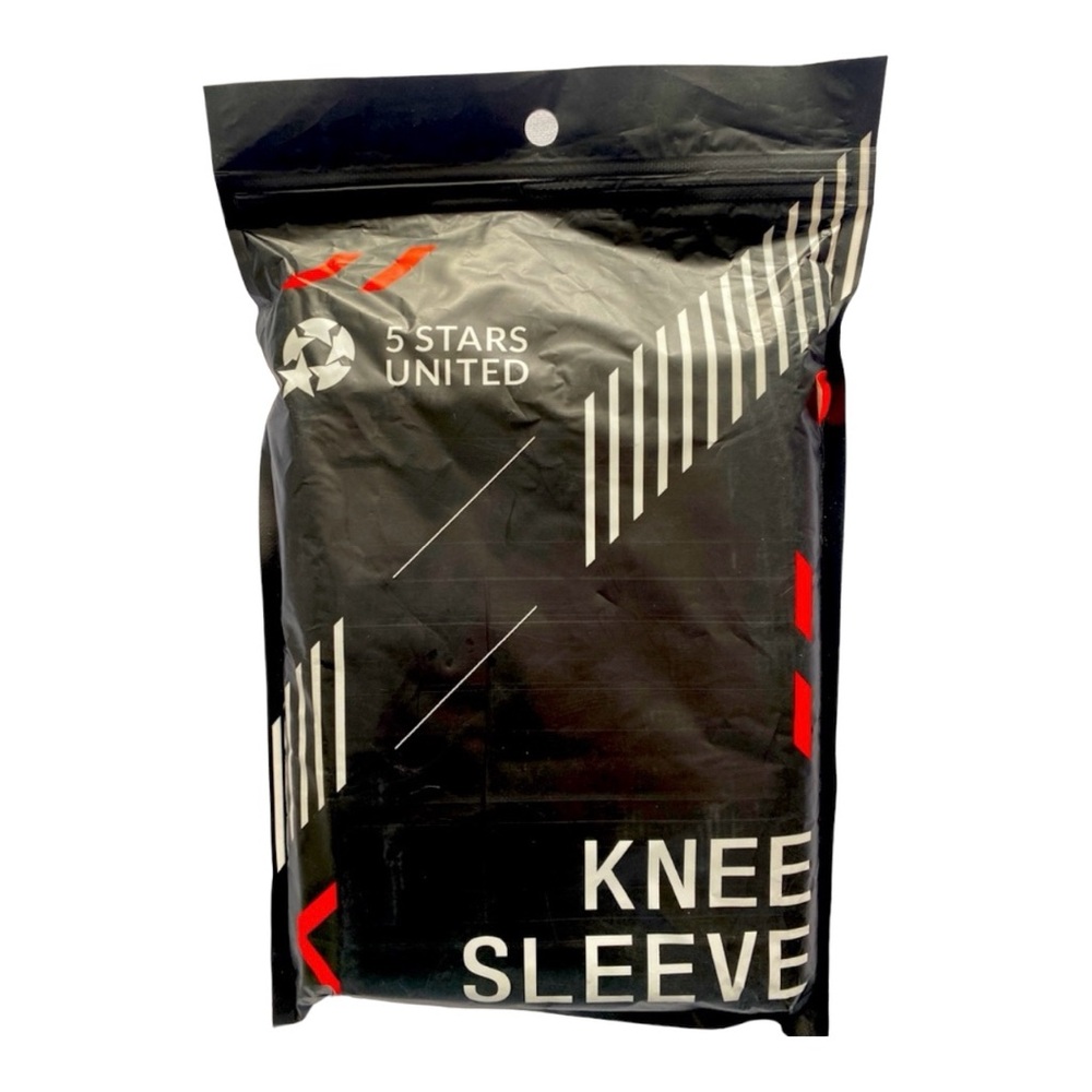 2Pc Set 5 Stars United Compression Knee‎ Sleeve